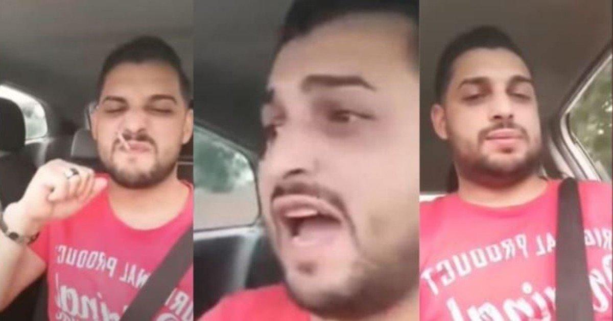 Tavy Pustiu, de 29 años, estaba realizando un live en Instagram. | YouTube