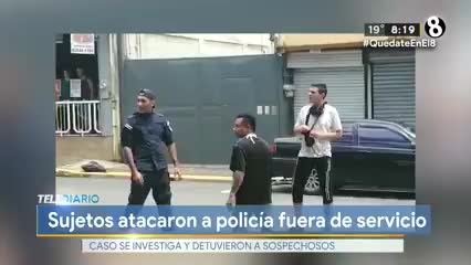 Policía ataque 