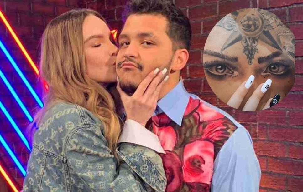 Christian Nodal decidió tatuarse su amor por Belinda. | Instagram @Nodal