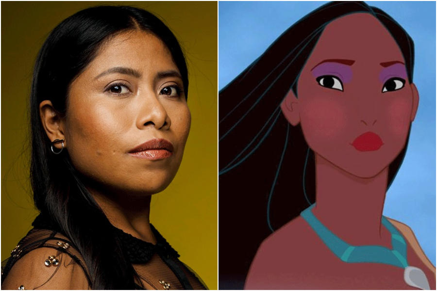 Yalitza Aparicio se mostró más que interesada en encarnar a Pocahontas. | Instagram @YalitzaAparicioMtz