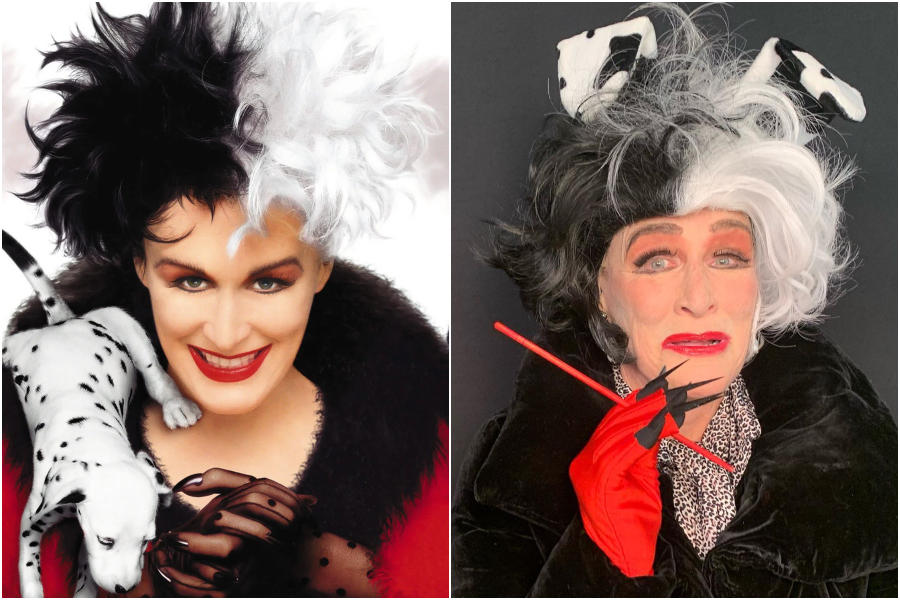 Glenn Close ha rendido homenaje a su espectacular interpretación de Cruella de Vil. | Walt Disney Pictures