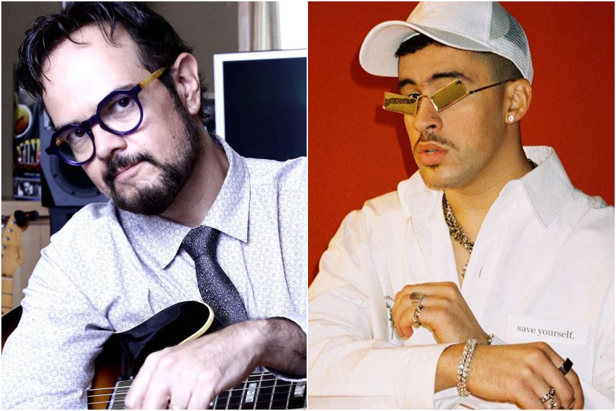 Aleks Syntek volvió a lanzarse con todo contra Bad Bunny. | Instagram @SyntekOficial, @BadBunnypr
