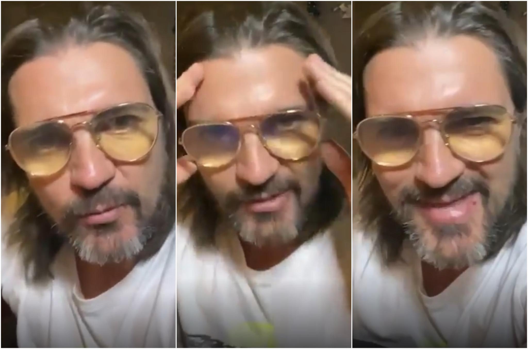 Al final, el cantante fue llevado de vuelta al restaurante y ahí estaba su coche. | Instagram @Juanes