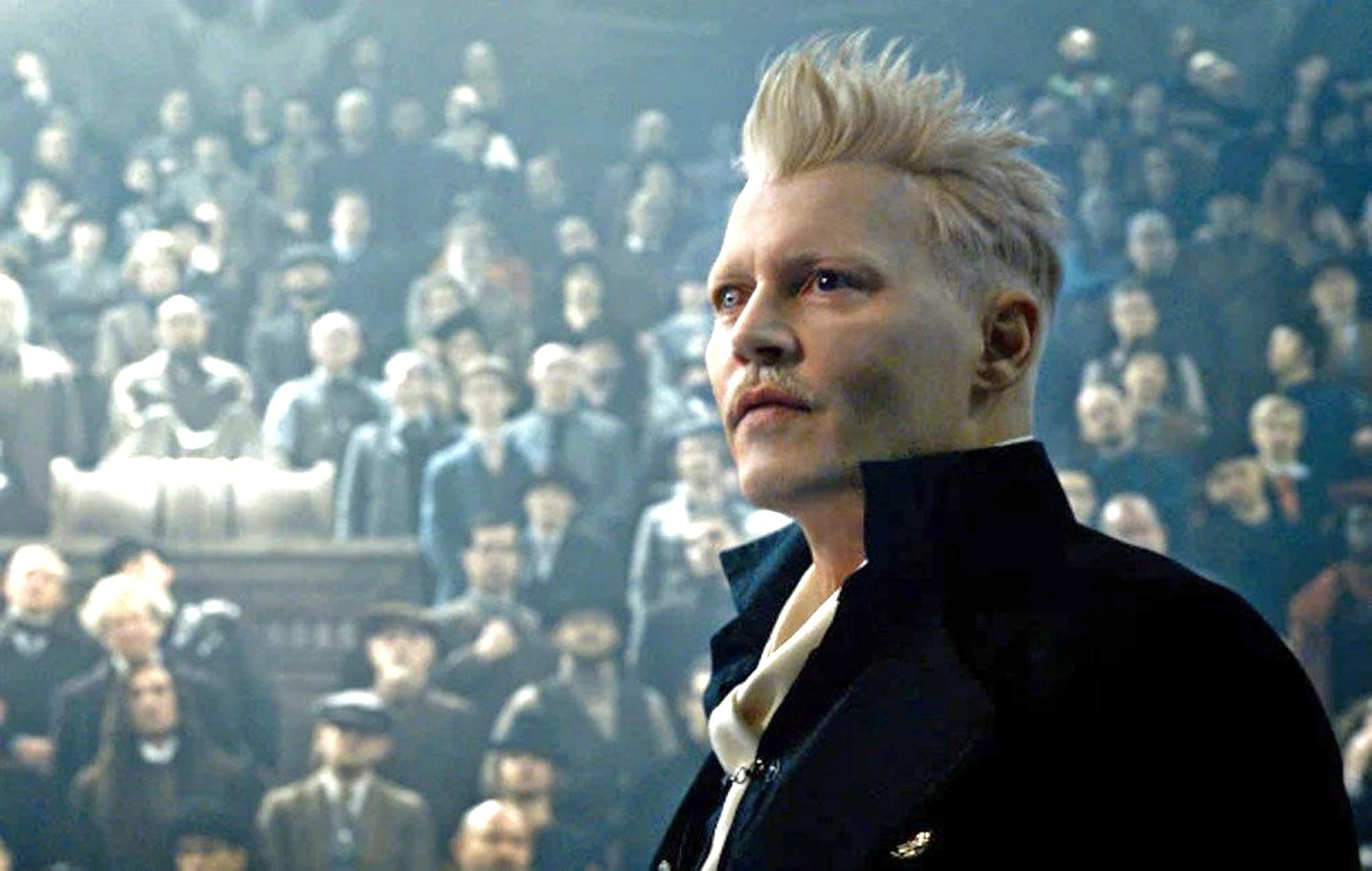 Johnny Depp reveló que ya no interpretará al mago oscuro Gellert Grindelwald. | Warner Bros.