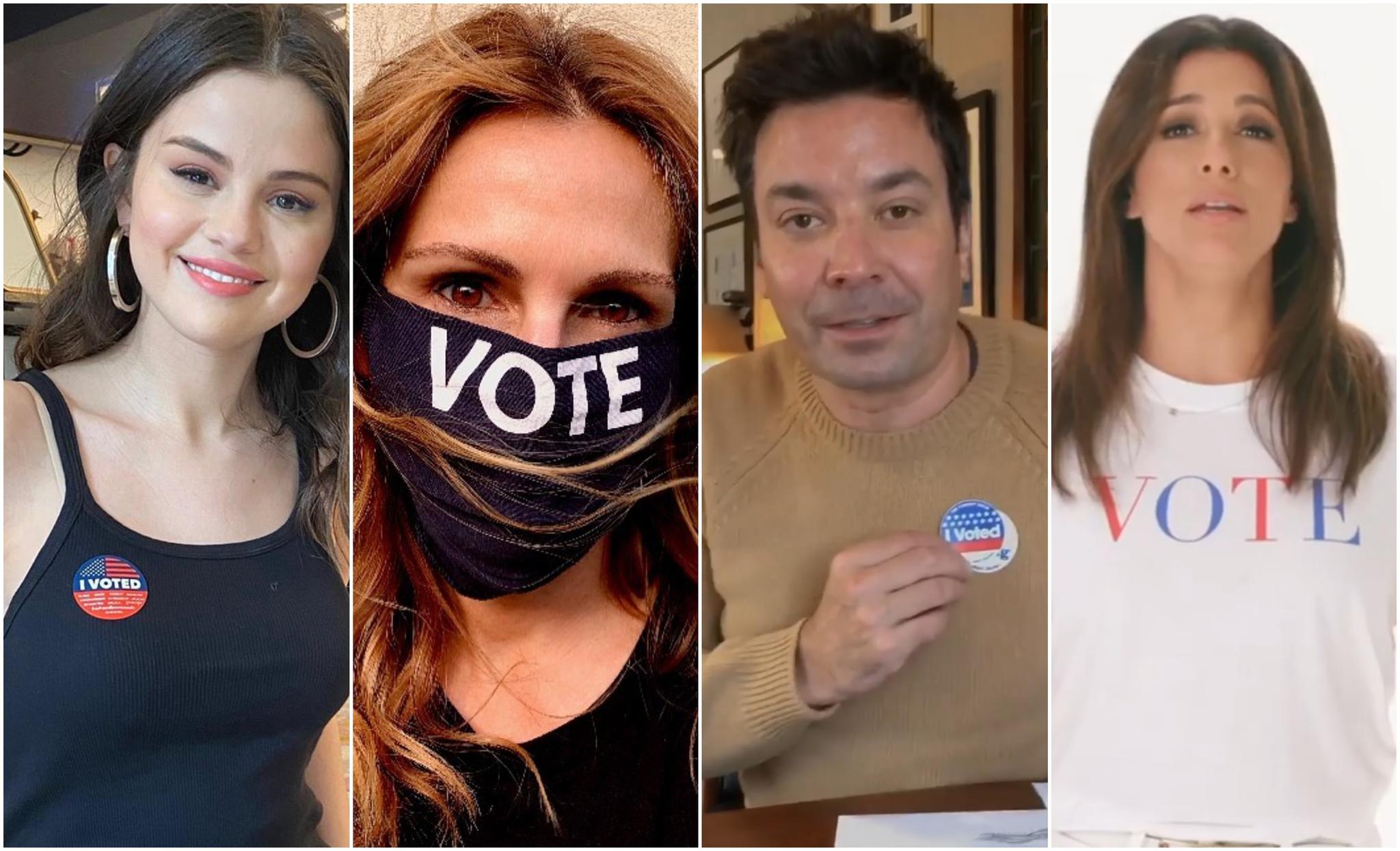 Muchos famosos apoyaron a Joe Biden y promovieron el voto. | ESPECIAL