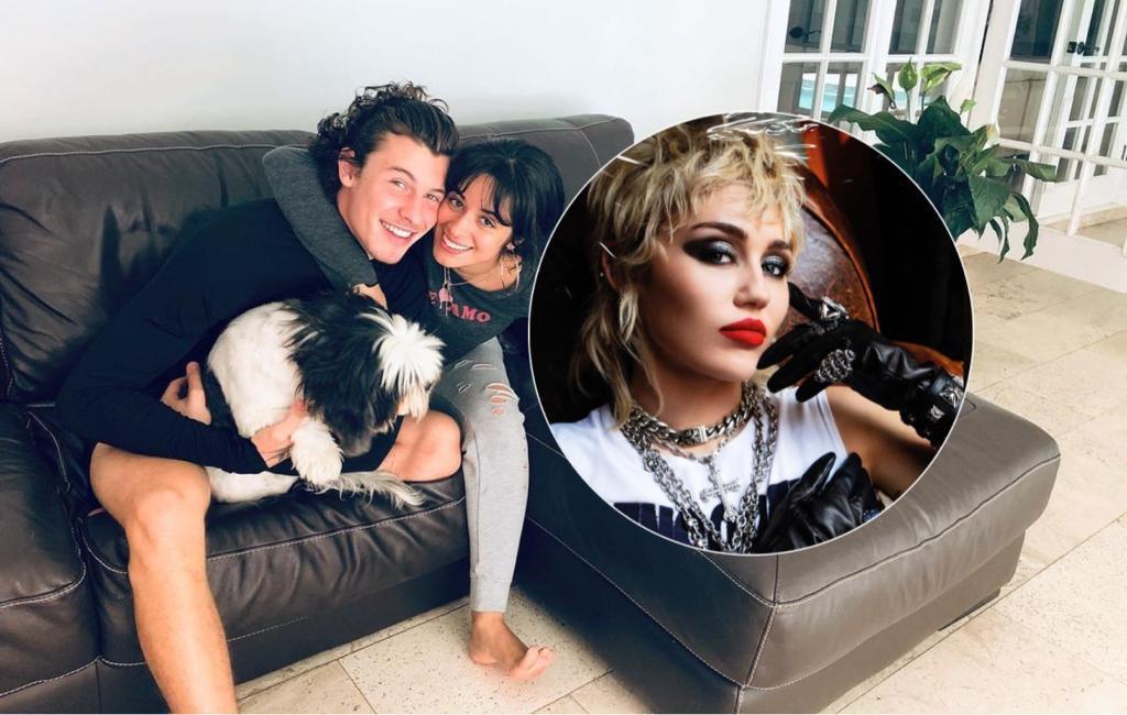 Miley Cyrus respondió a un clip en TikTok de la pareja pop del momento. | Instagram @Camila_Cabello, @MileyCyrus