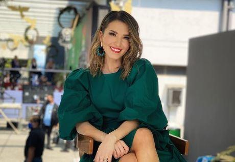 La conductora compartió una imagen en su perfil. Foto: Instagram