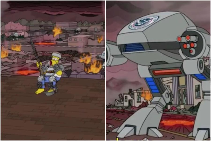 ¿Predijeron 'Los Simpson' incidentes en el Capitolio de Estados Unidos? 