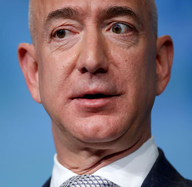 Jeff Bezos, fundador de Blue Origin y CEO de Amazon. Jeff Bezos, fundador de Blue Origin y CEO de Amazon.