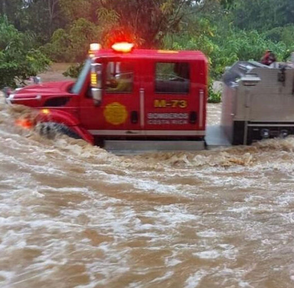 Activan alarmas de precaución por peligro de inundación en Upala Activan alarmas de precaución por peligro de inundación en Upala