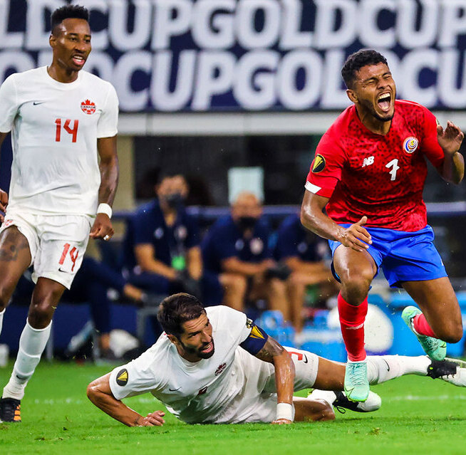 Costa Rica se va de la Copa Oro luego de caer ante Canadá. (Foto: Reuters) Costa Rica se va de la Copa Oro luego de caer ante Canadá. (Foto: Reuters)