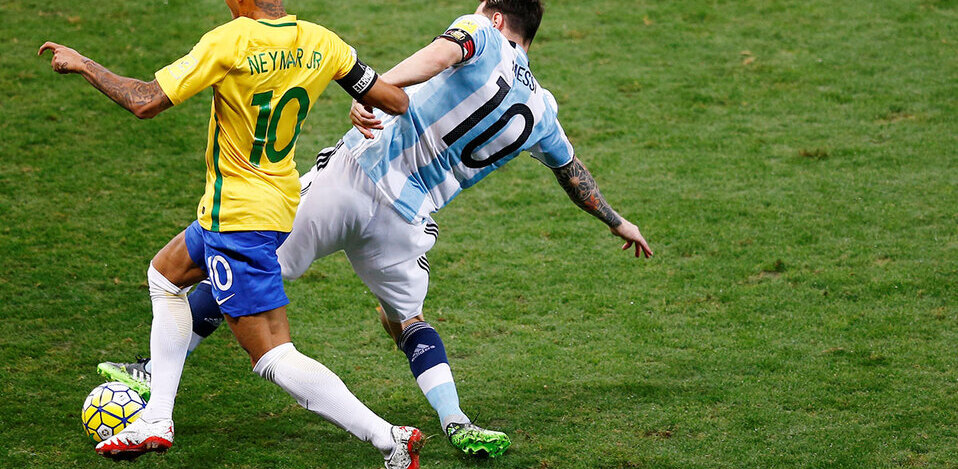 Messi y Neymar son los mejores jugadores de la Copa América. (Foto: Reuters) Messi y Neymar son los mejores jugadores de la Copa América. (Foto: Reuters)