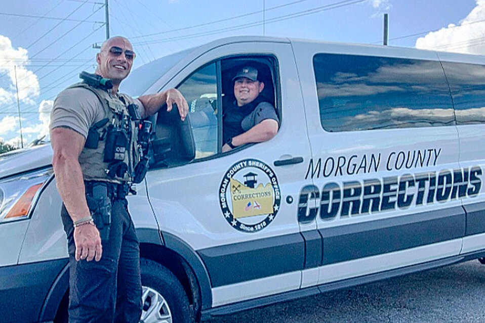 Policía ya es tendencia en redes sociales. (Fuente: Morgan County Sheriff's Office)