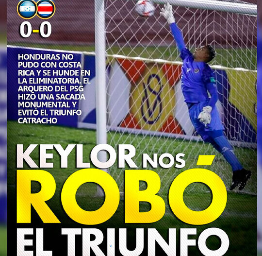 Este jueves la selección nacional jugó contra el equipo hondureño Este jueves la selección nacional jugó contra el equipo hondureño