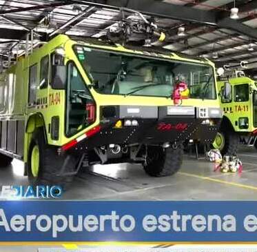 Aeropuerto Juan Santamaria estrena moderna estación de bomberos Aeropuerto Juan Santamaria estrena moderna estación de bomberos