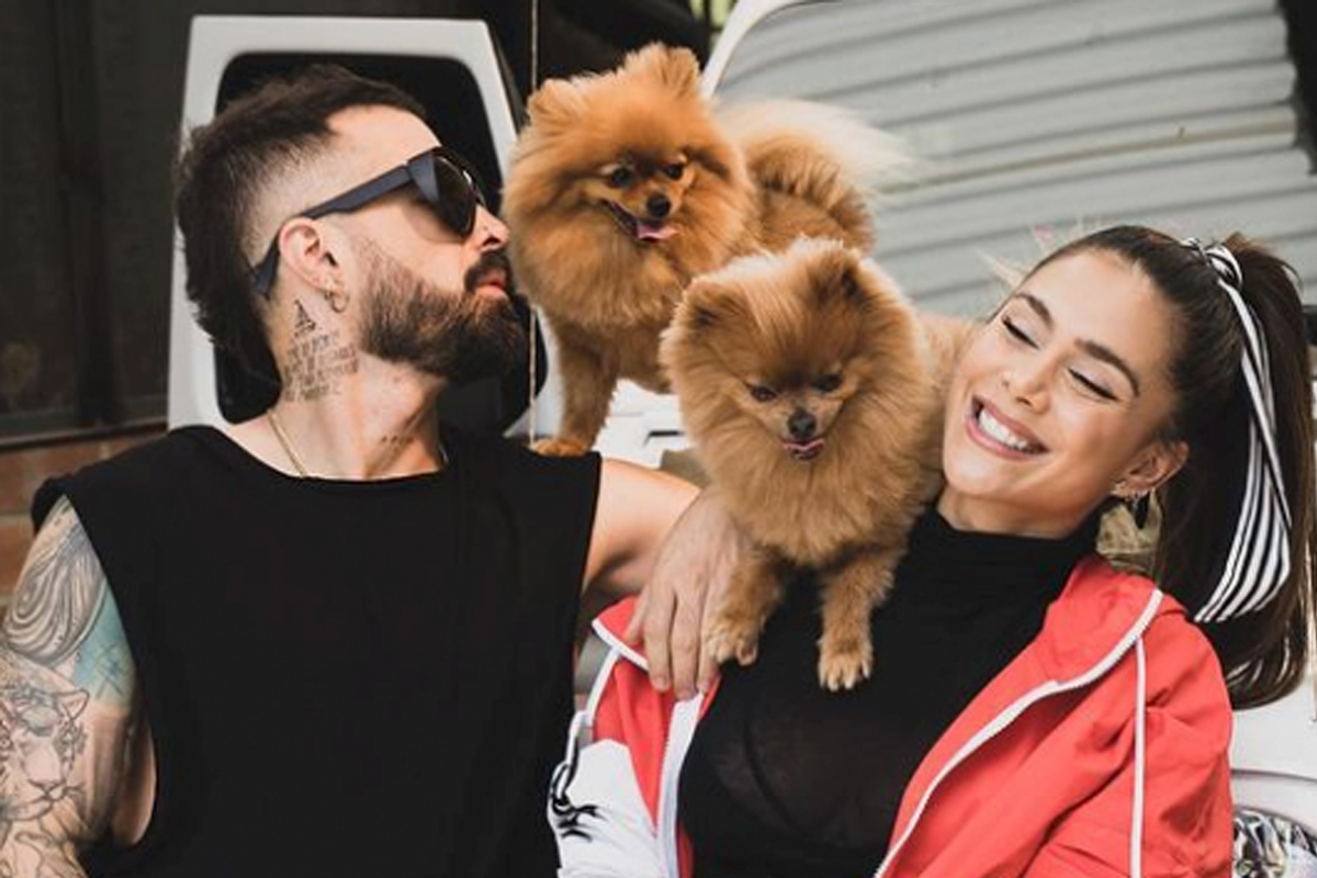 La pareja se comprometió hace algunos meses, ahora esperan su primer hijo. (Foto: Instagram Greeicy)