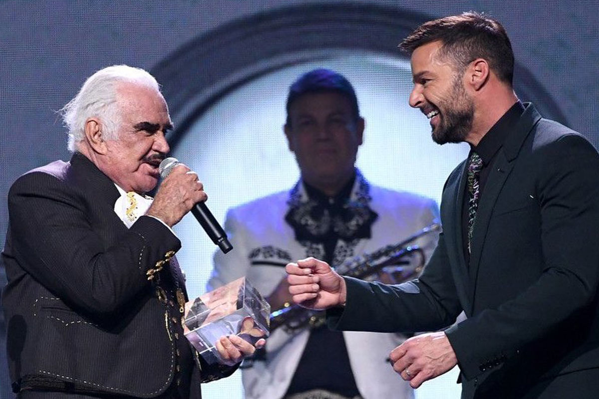 Vicente Fernández es recordado por artistas de todo el mundo