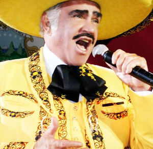 Vicente Fernández celebró sus 45 años de carrera en Costa Rica Vicente Fernández celebró sus 45 años de carrera en Costa Rica