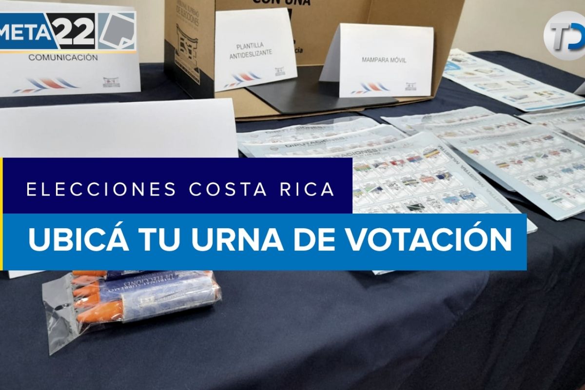 Aquí podés conocer donde te toca votar.