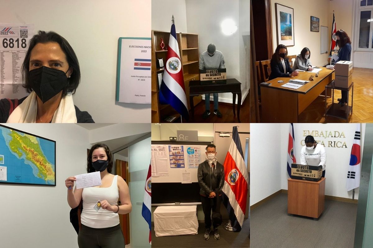 Estos son los costarricenses que han votado en el extranjero