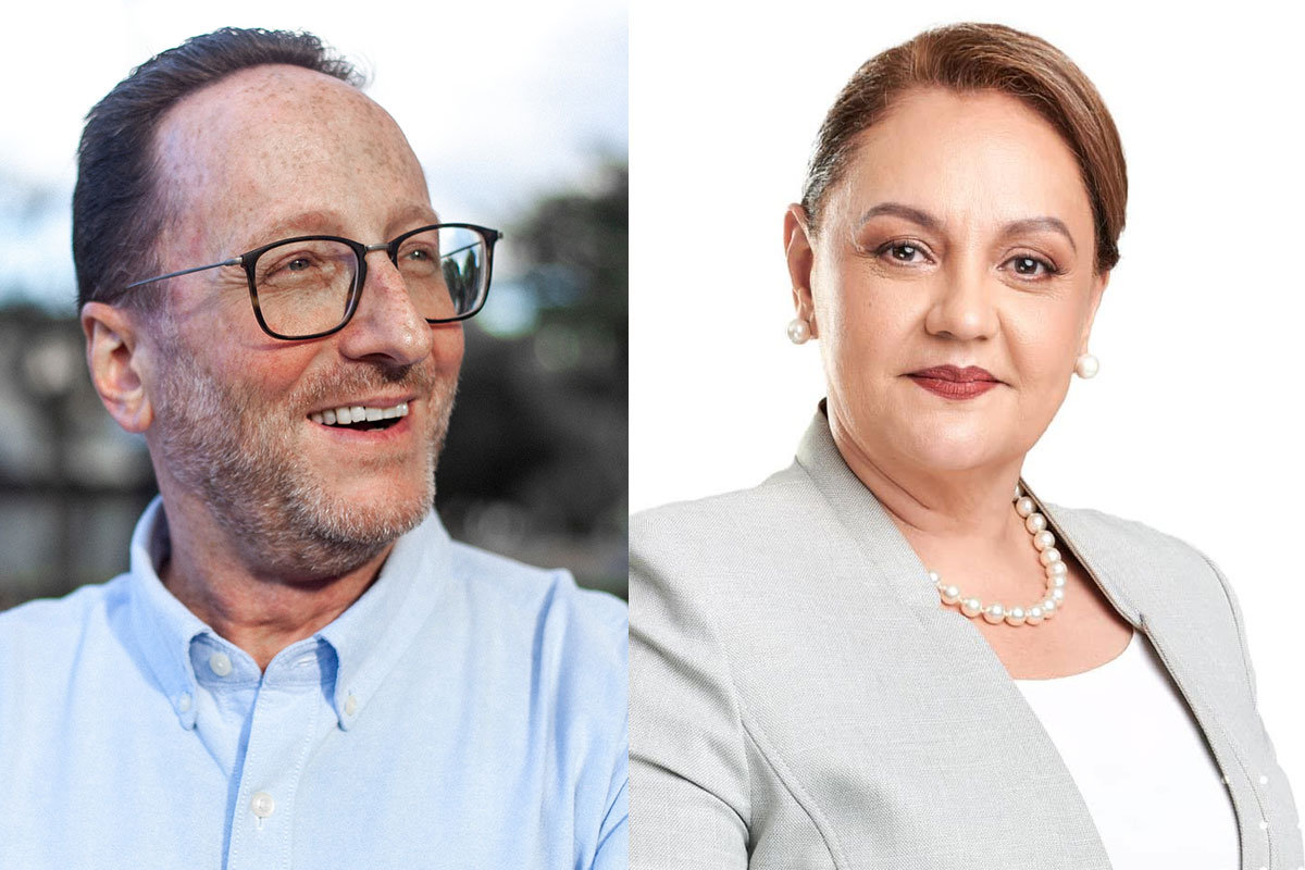 Lineth Saborío y Eliecer Feinzaig reconocen la derrota