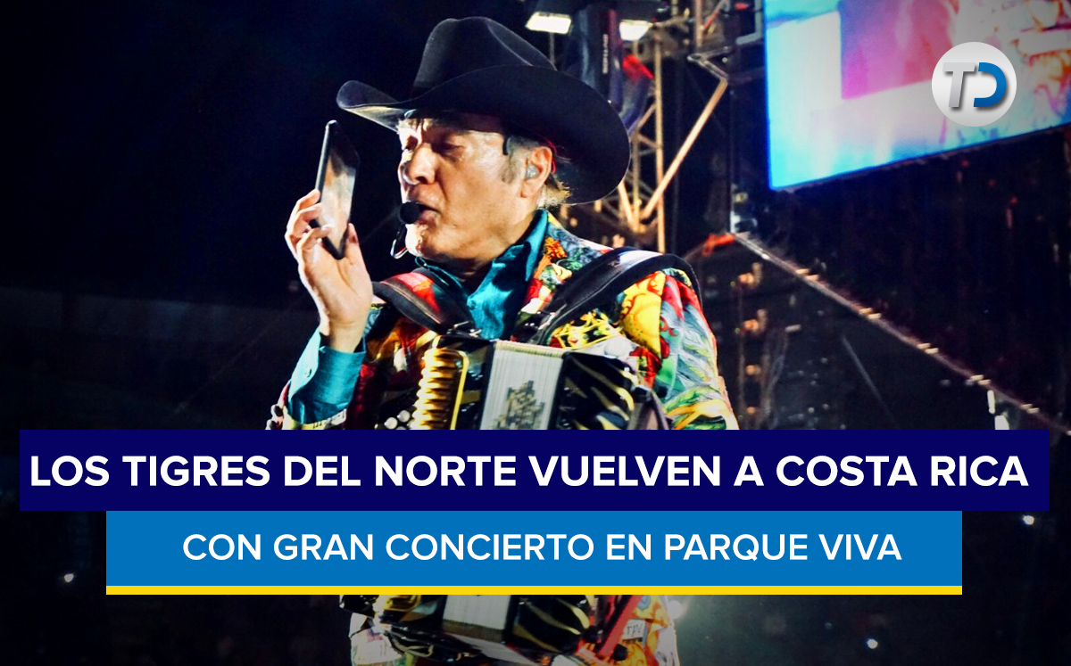 Los Tigres del Norte visitarán Costa Rica en un gran concierto desde Parque Viva