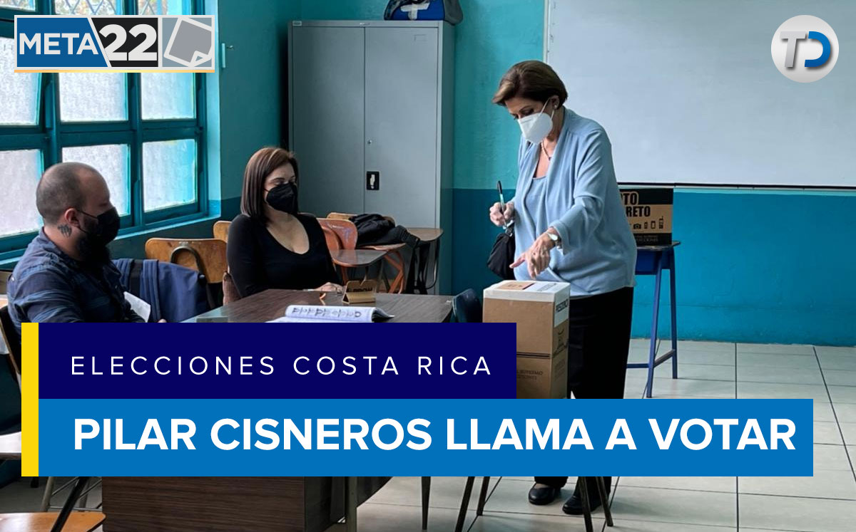 Declaraciones de la diputada electa Pilar Cisneros.