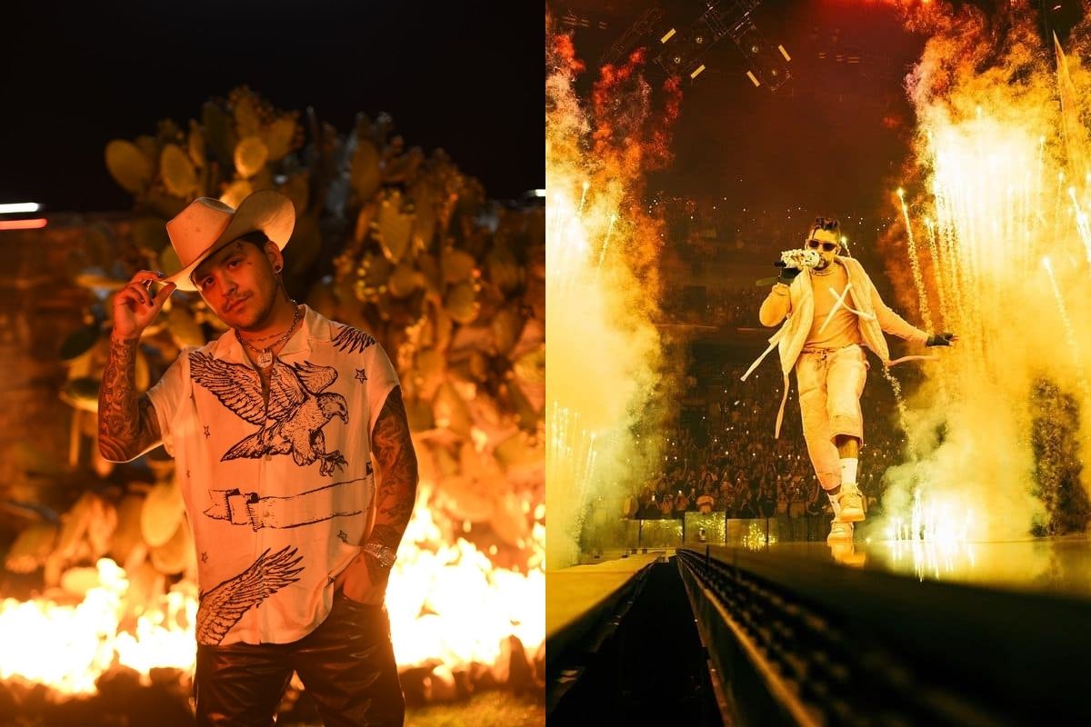 Nodal compartió a través de las historias de Instagram un video grabado por uno de sus fans que asistió a un concierto de “El Conejo Malo”.