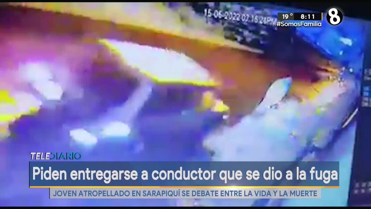 Conductor atropella a joven en Sarapiquí y se da a la fuga| Telediario ...