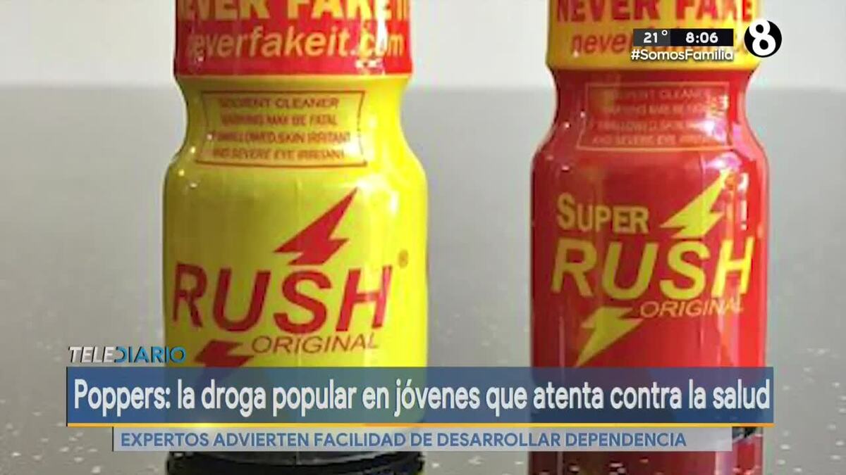 Poppers la droga popular en jóvenes