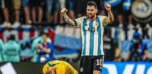 Es la tercera ocasión en cuatro partidos disputados en este Mundial que la 'Pulga' marca el primer gol del partido. Es la tercera ocasión en cuatro partidos disputados en este Mundial que la 'Pulga' marca el primer gol del partido.