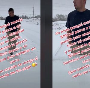 Envió plata a su madre y ella la prestó. Envió plata a su madre y ella la prestó.