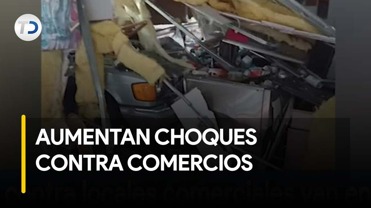 Choques contra locales comerciales van en aumento Telediario Costa Rica
