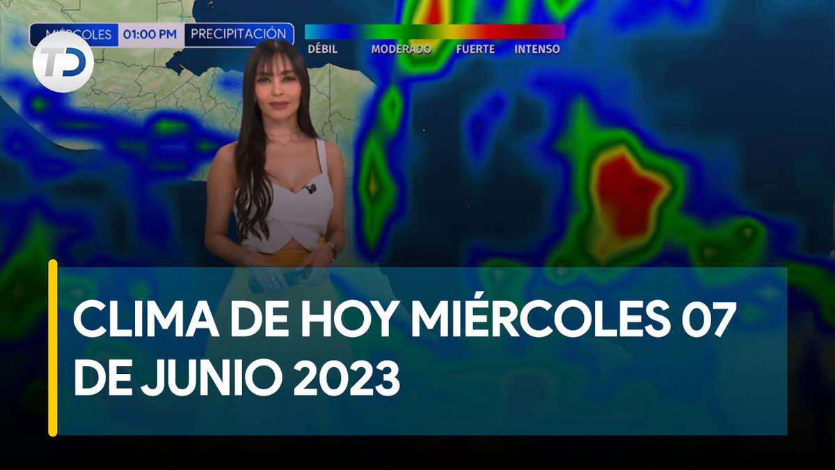 Pronóstico del tiempo para Costa Rica, 07 de junio de 2023 Telediario