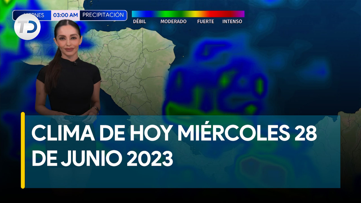 Pronóstico del tiempo para Costa Rica 28 de junio de 2023 Telediario