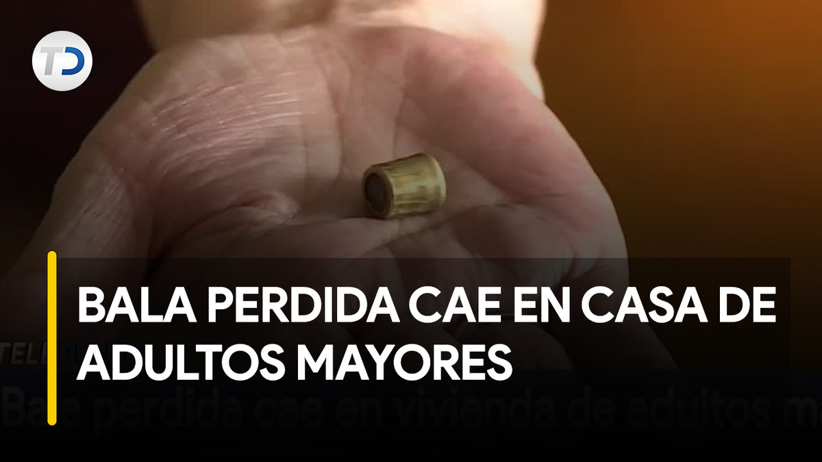 Bala perdida cae en vivienda de adultos mayores| Telediario Costa Rica