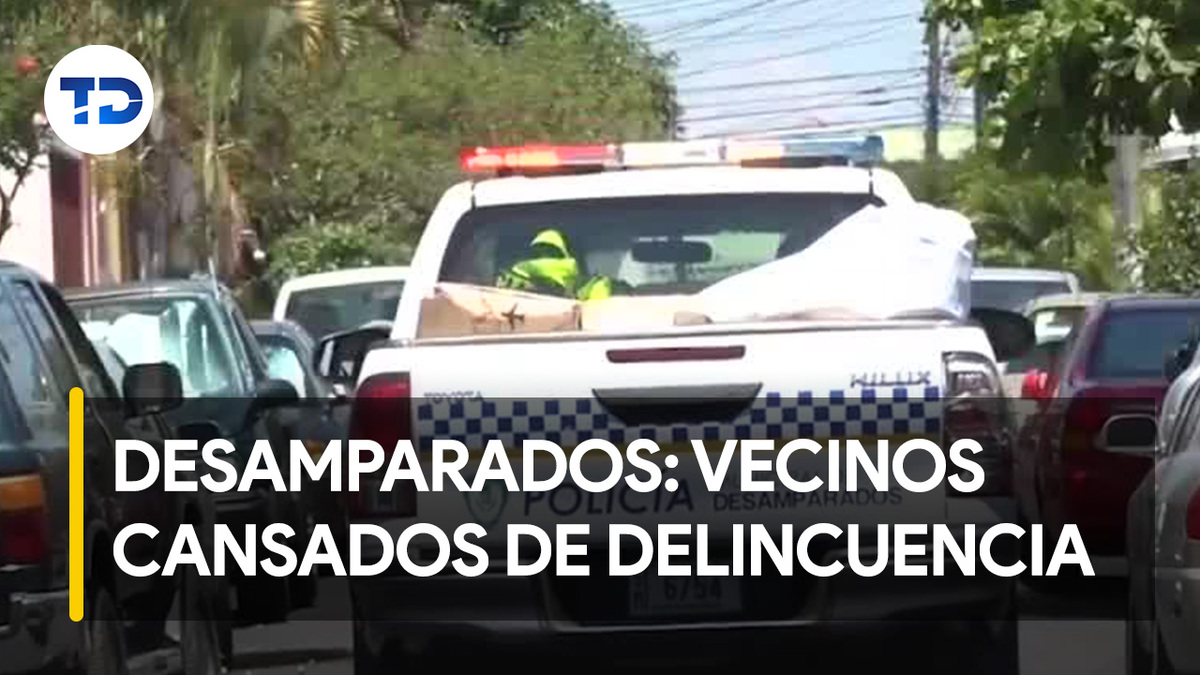 Vecinos de San Rafael Abajo están cansados de la delincuencia