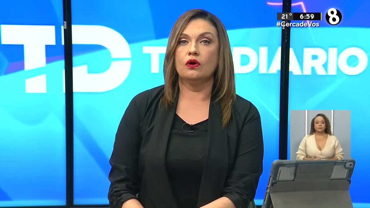 Noticias Telediario 19 horas conducido por Ari y Natalia, 09 de octubre