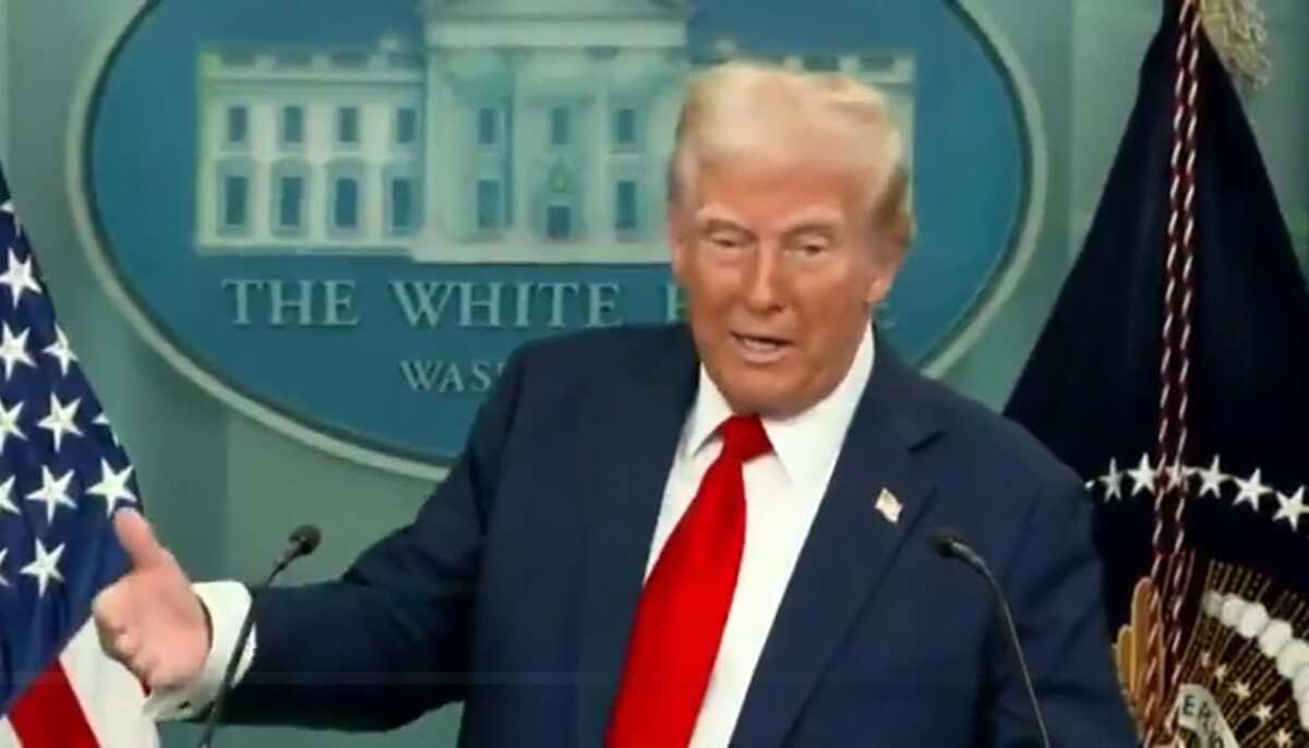 Donald Trump opina sobre accidente en conferencia de prensa