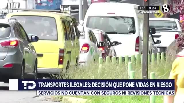 Transportes ilegales ponen vidas de clientes en riesgo
