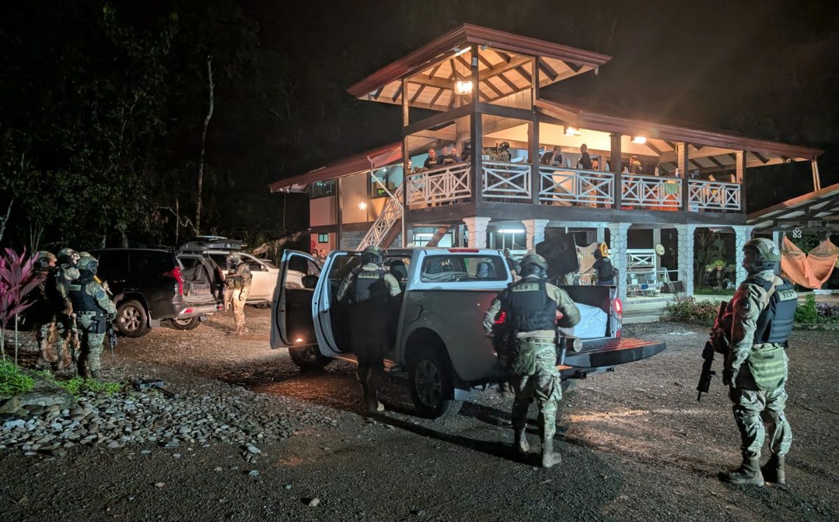 Los allanamientos fueron en la Zona Sur del país. (OIJ)