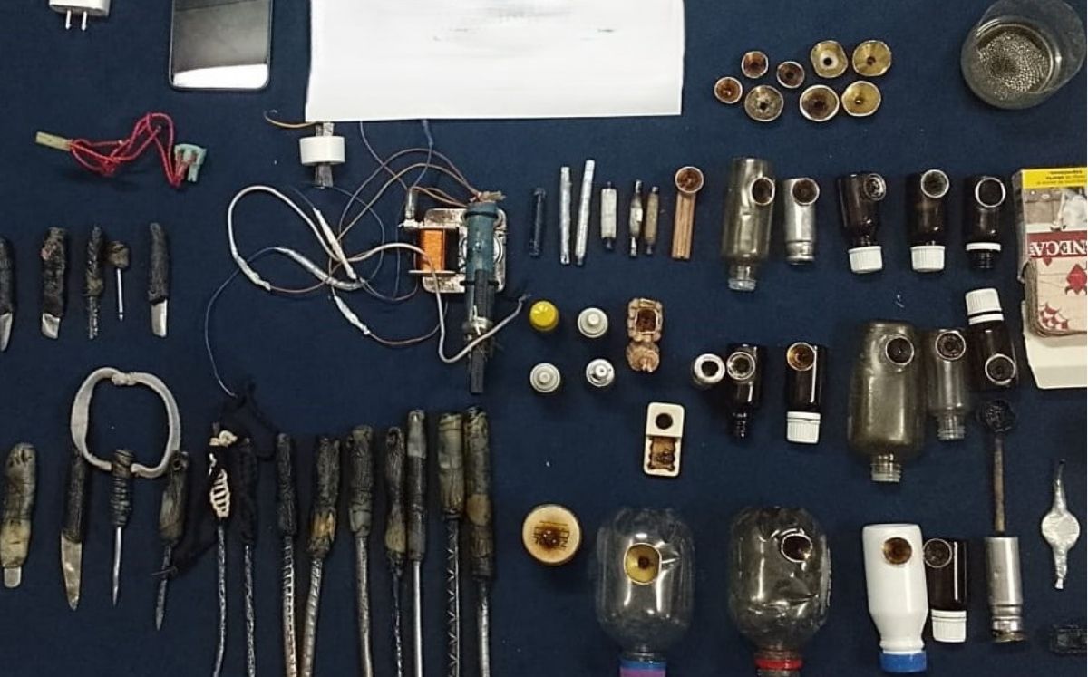 La Policía Penitenciaria logró interceptar múltiples cargamentos de droga y artículos prohibidos.