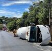 Seis unidades atendieron el accidente. (Bomberos)