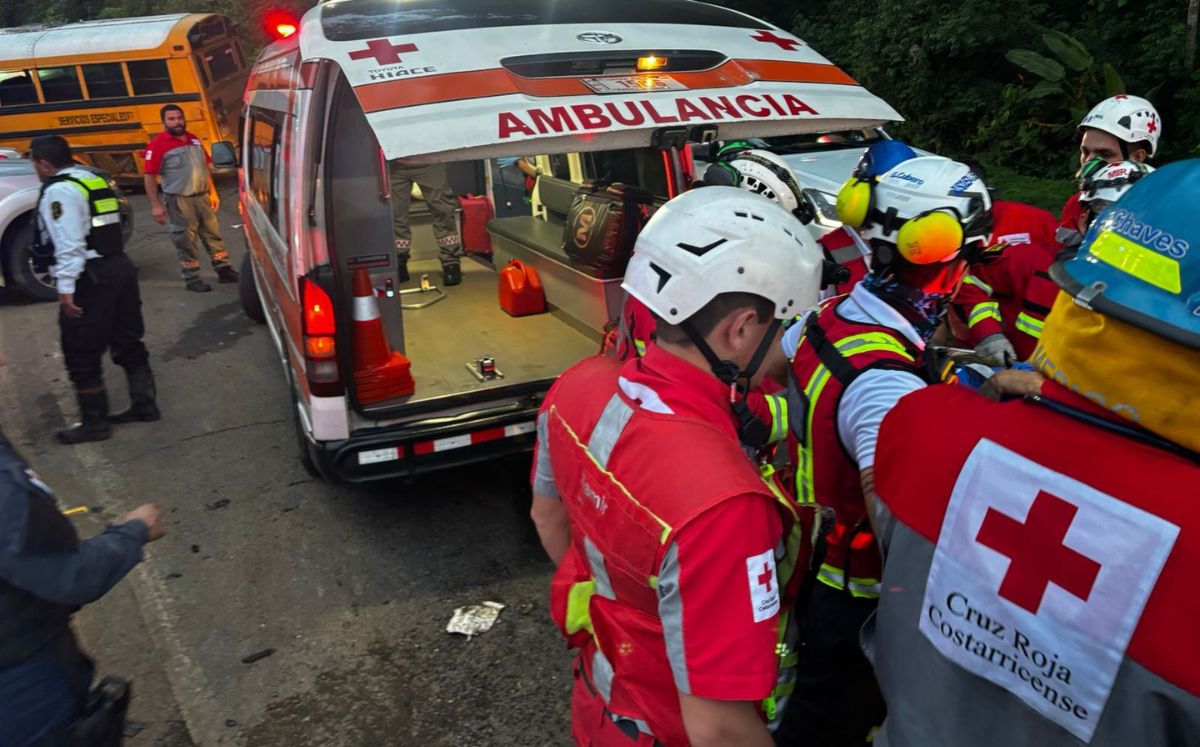 Las víctimas serán trasladadas de inmediato al Hospital Monseñor Sanabria.