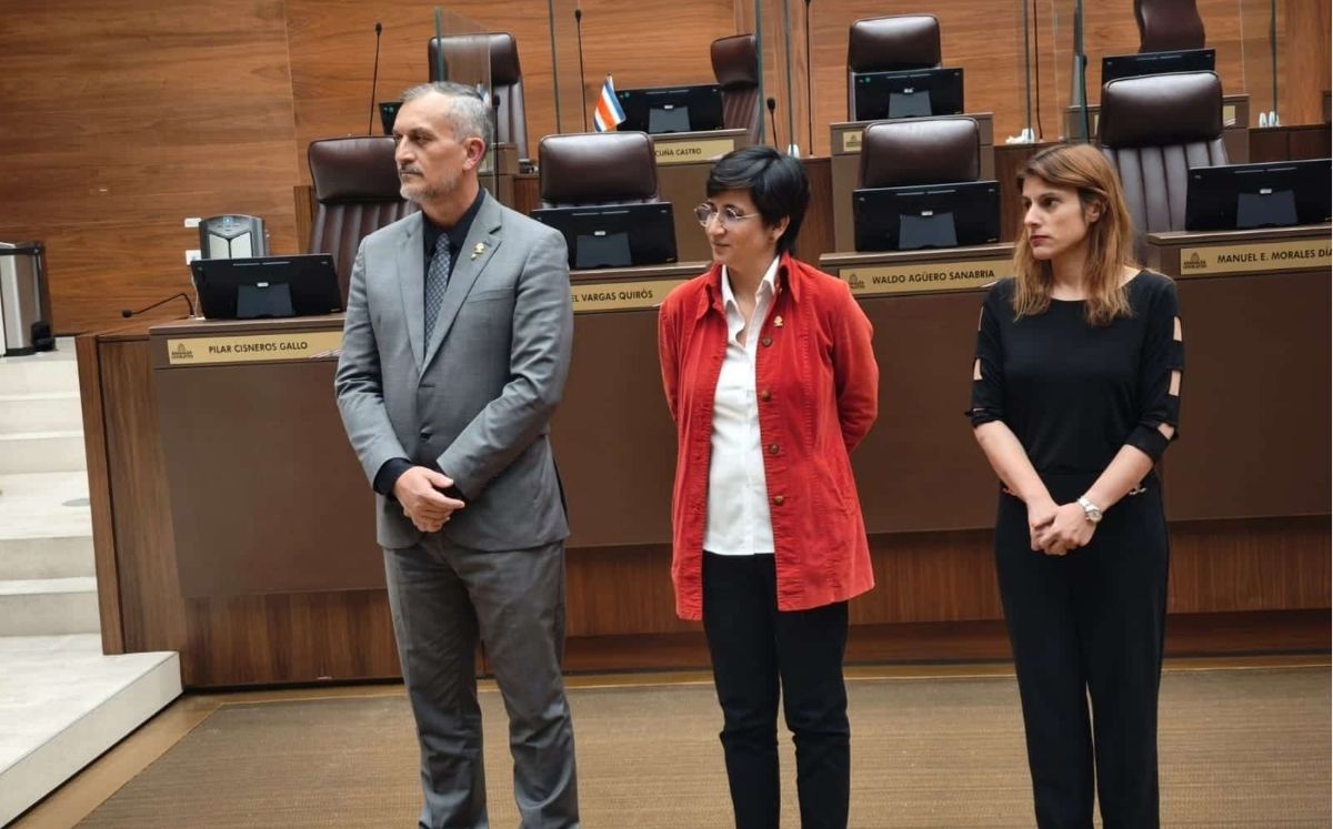 Daniel Vargas, Rocío Alfaro y Andrea Álvarez, son quienes forman parte de la comisión.