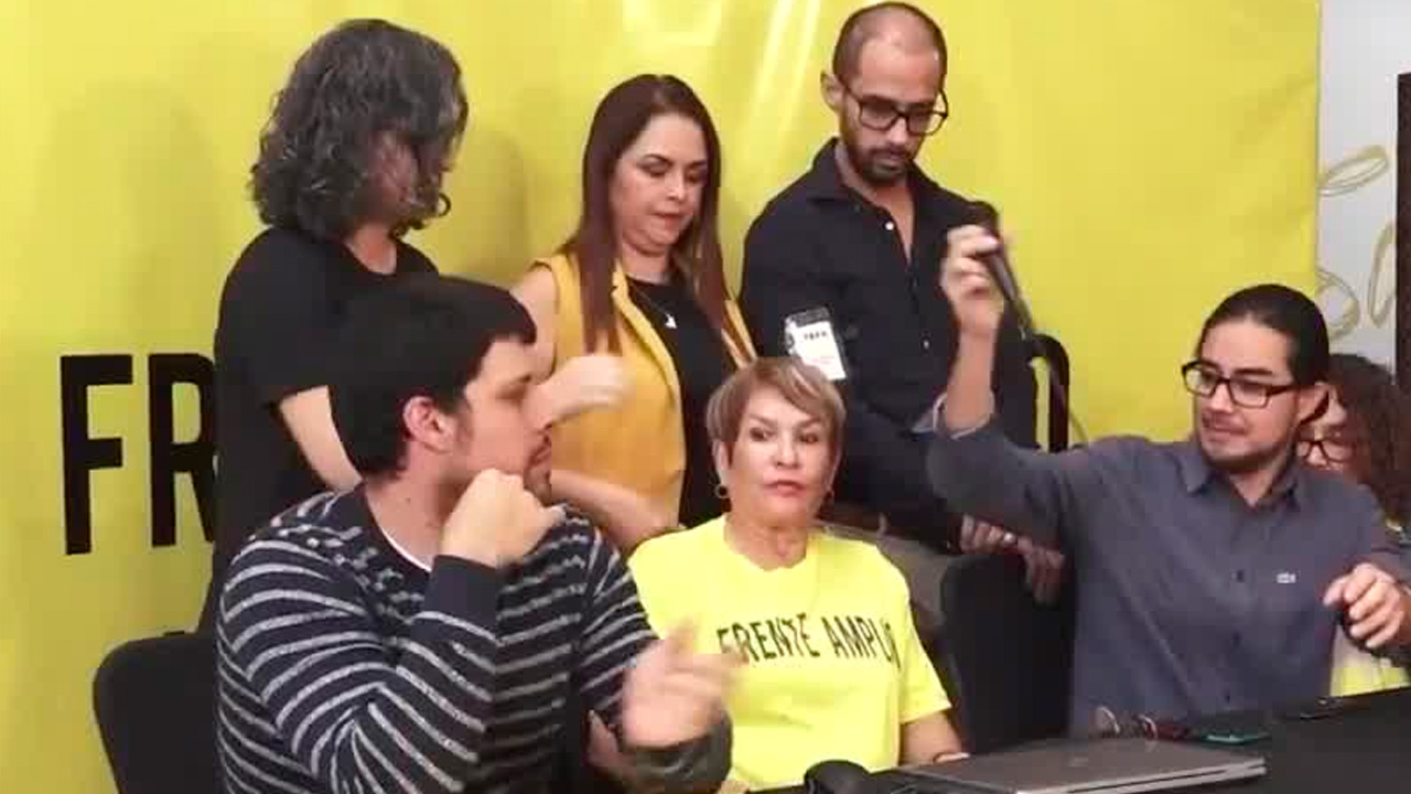 Frente Amplio realiza convención para diputaciones