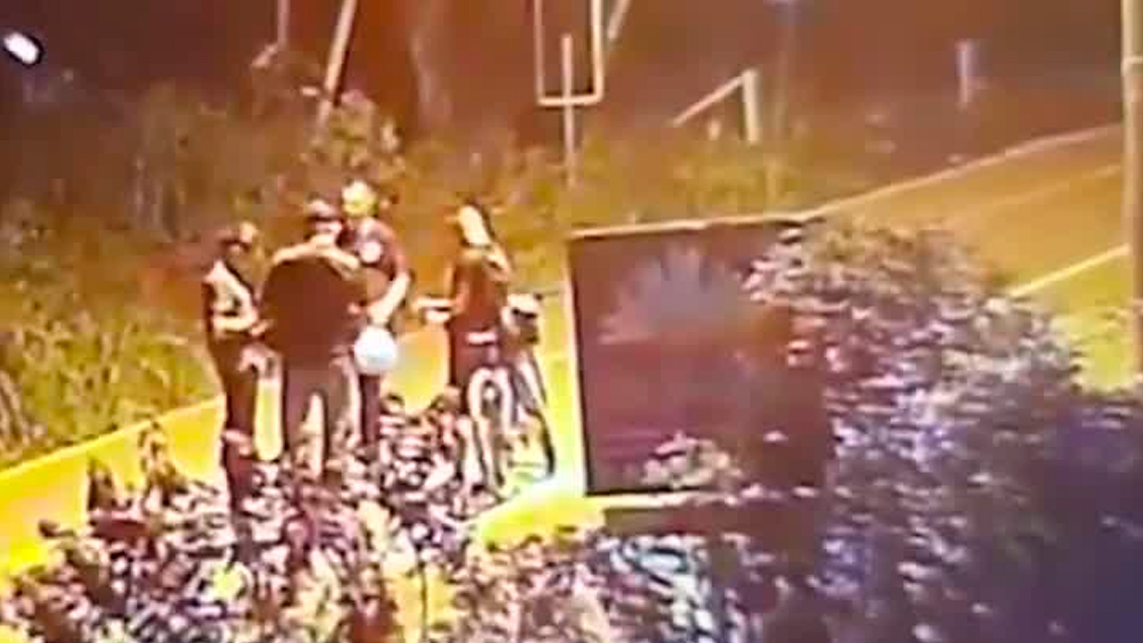 Así fue el atropello múltiple en Bahía Ballena | VIDEO