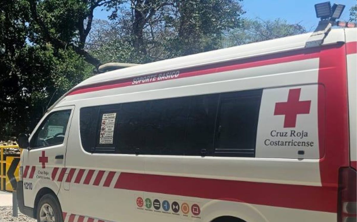 El accidente fue en Coronado de Osa. (Cruz Roja)