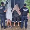Sospechosos detenidos en Sarapiquí. (OIJ)