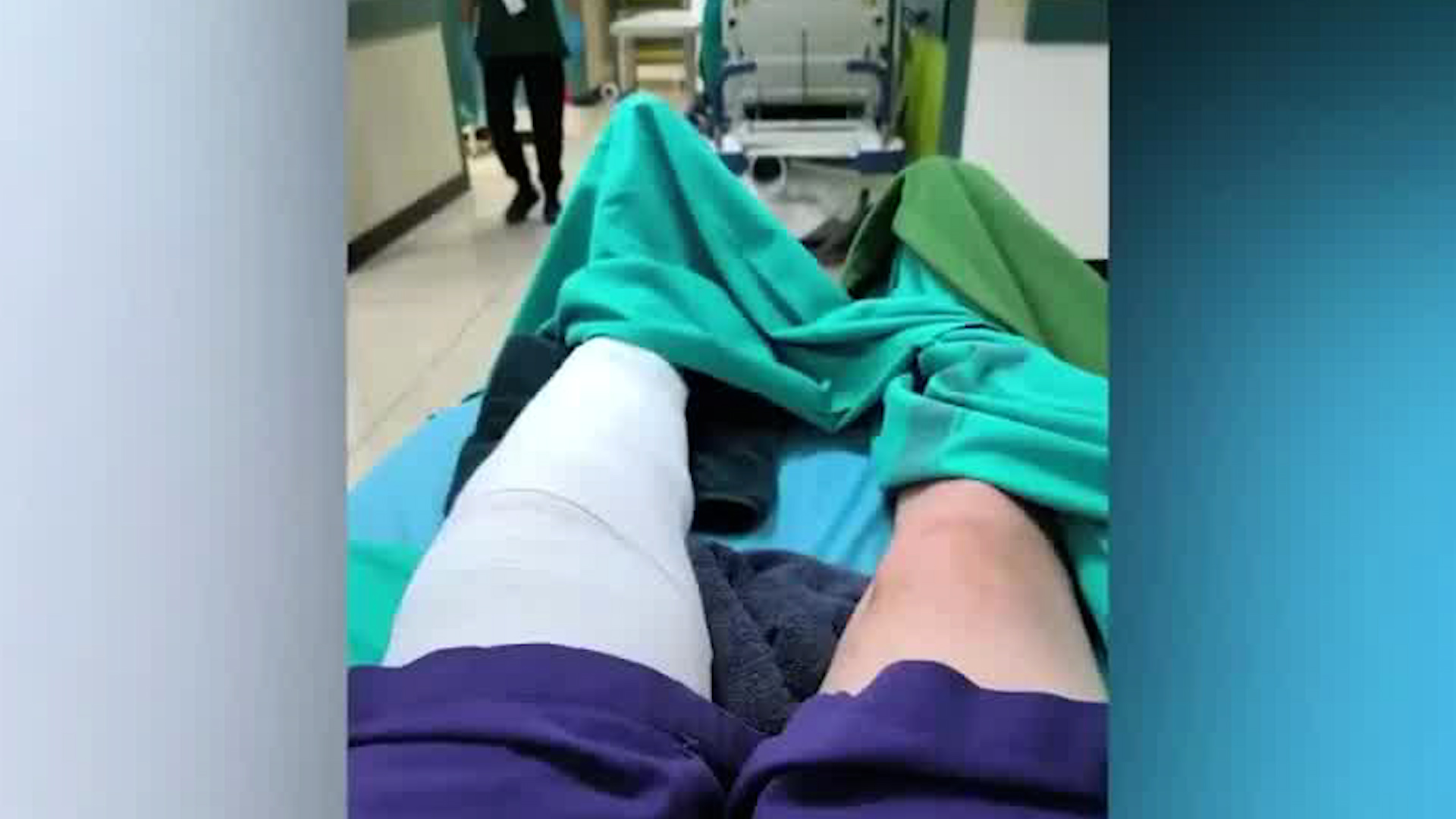 Hombre denuncia mala atención tras accidente